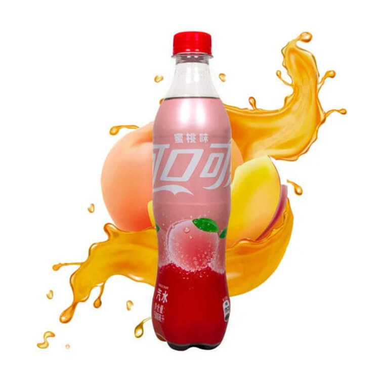 COKE PEACH FLAVOR